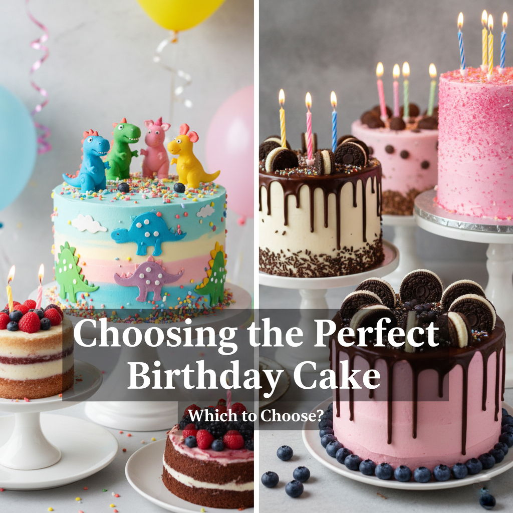Choosing Birthday Cake