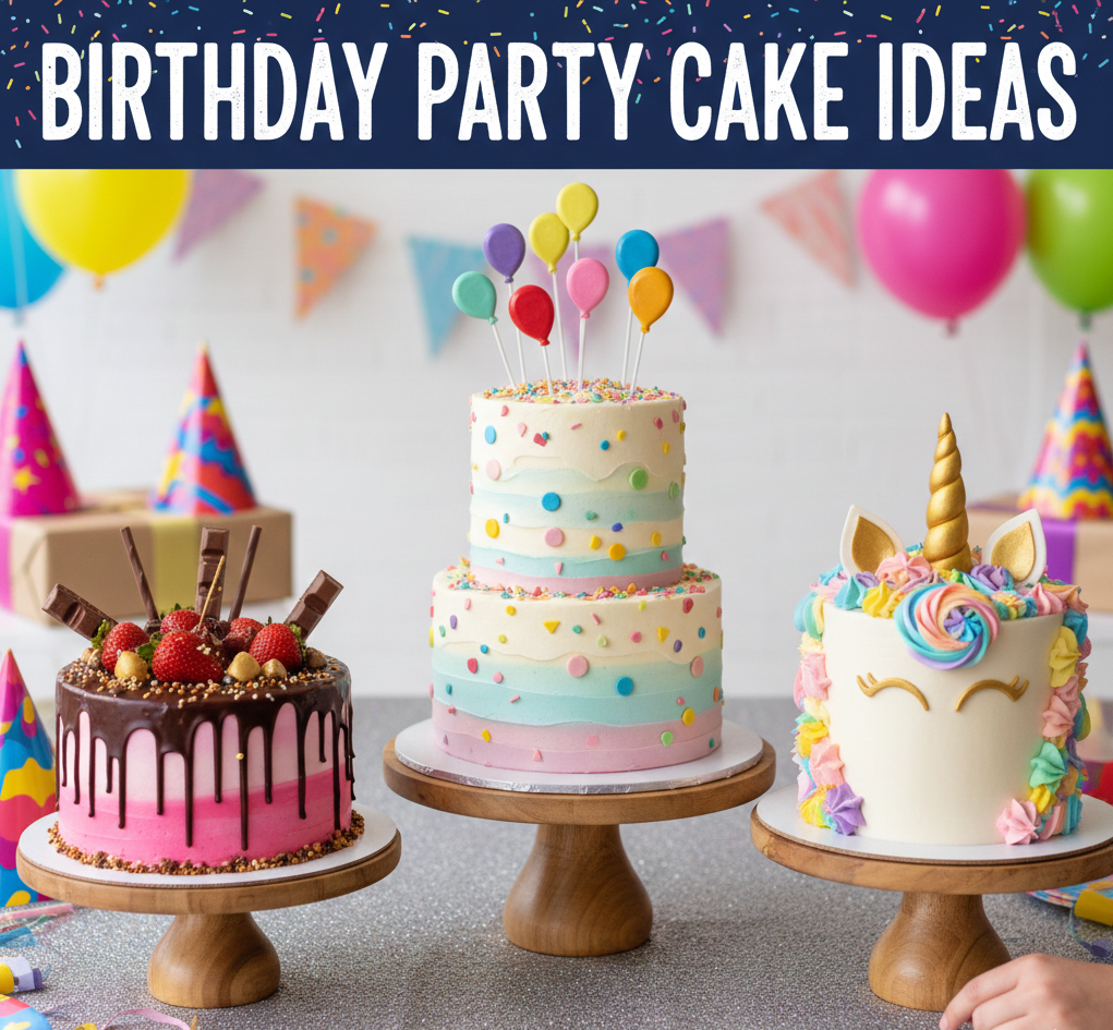 Birthday Party Cake Ideas