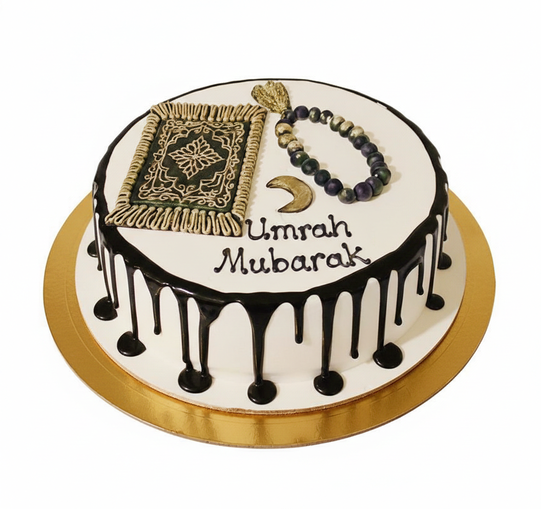 Chocolate Cream Cake for Umrah