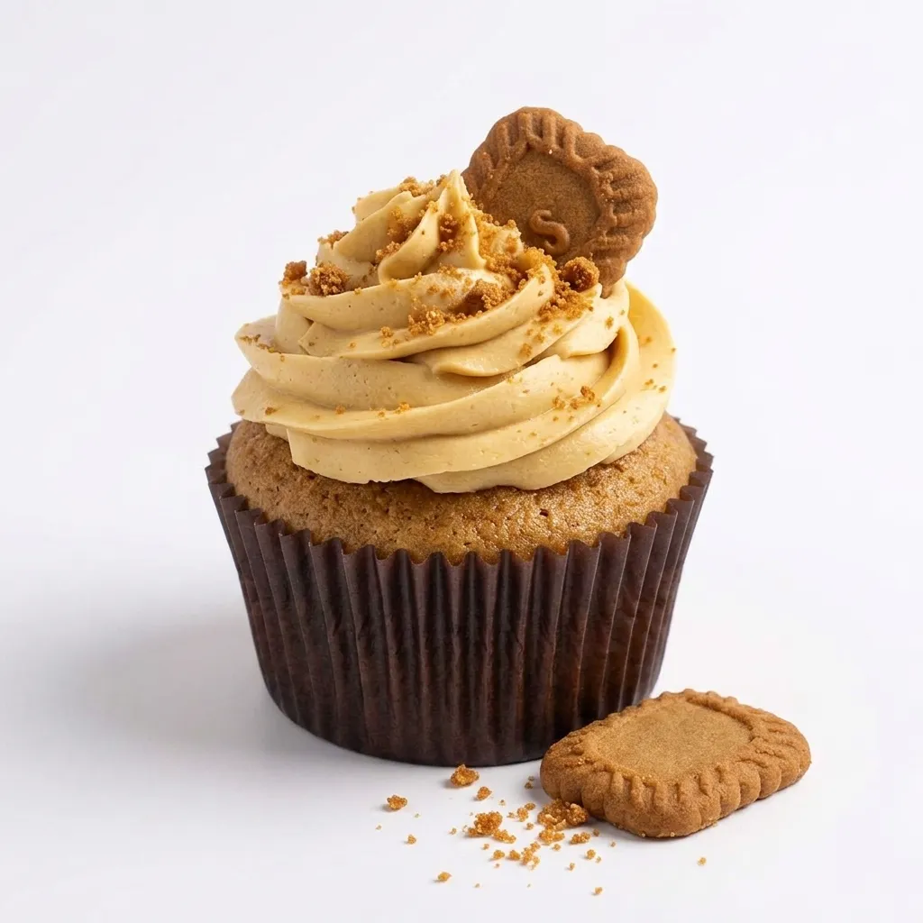 Lotus Biscoff Cupcake