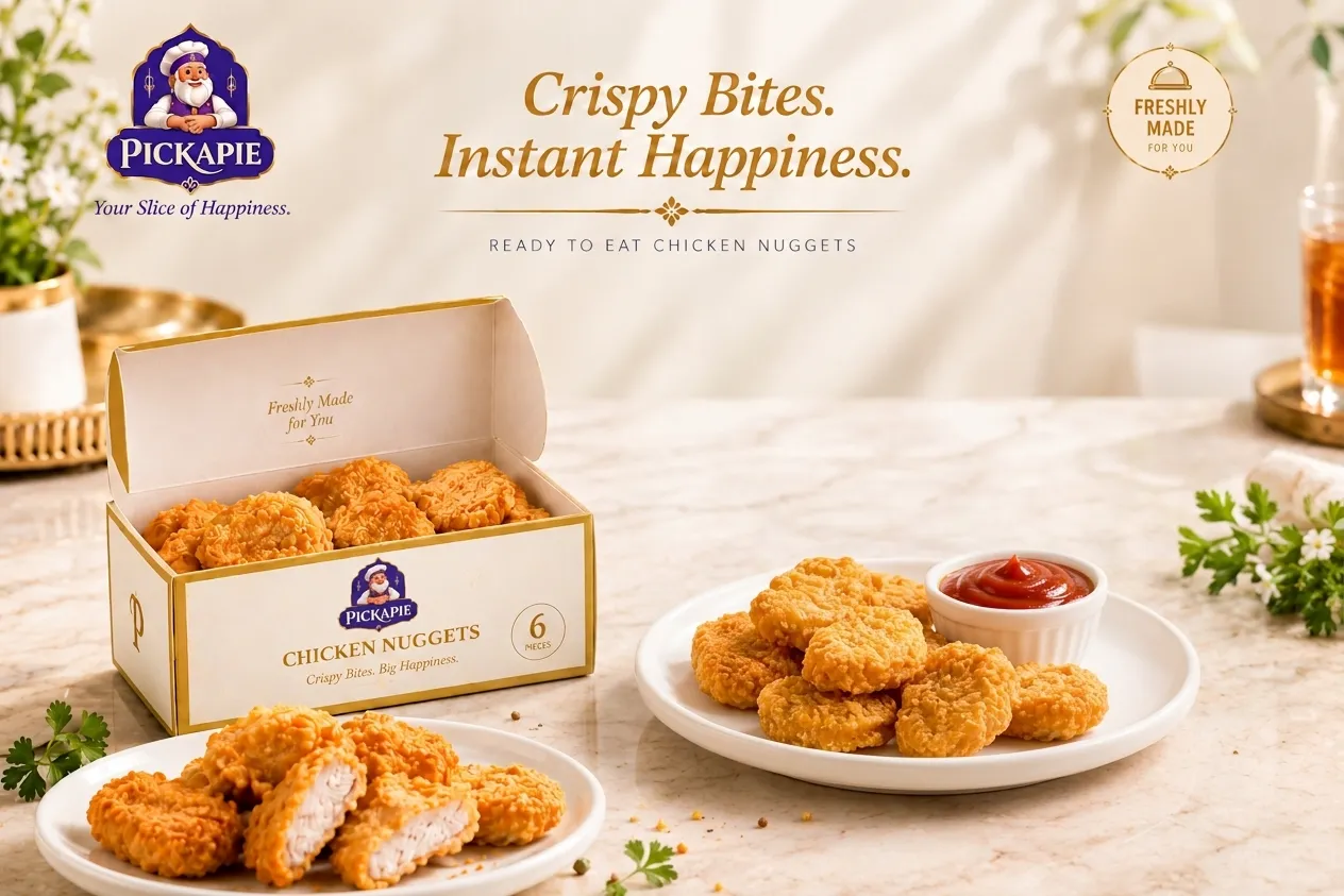 Ready to Eat Chicken Nuggets — 6 Pieces