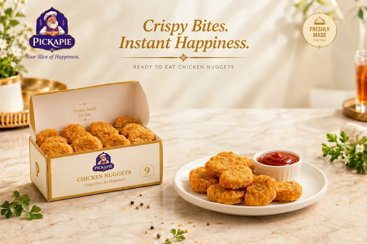 Ready to Eat Chicken Nuggets — 9 Pieces