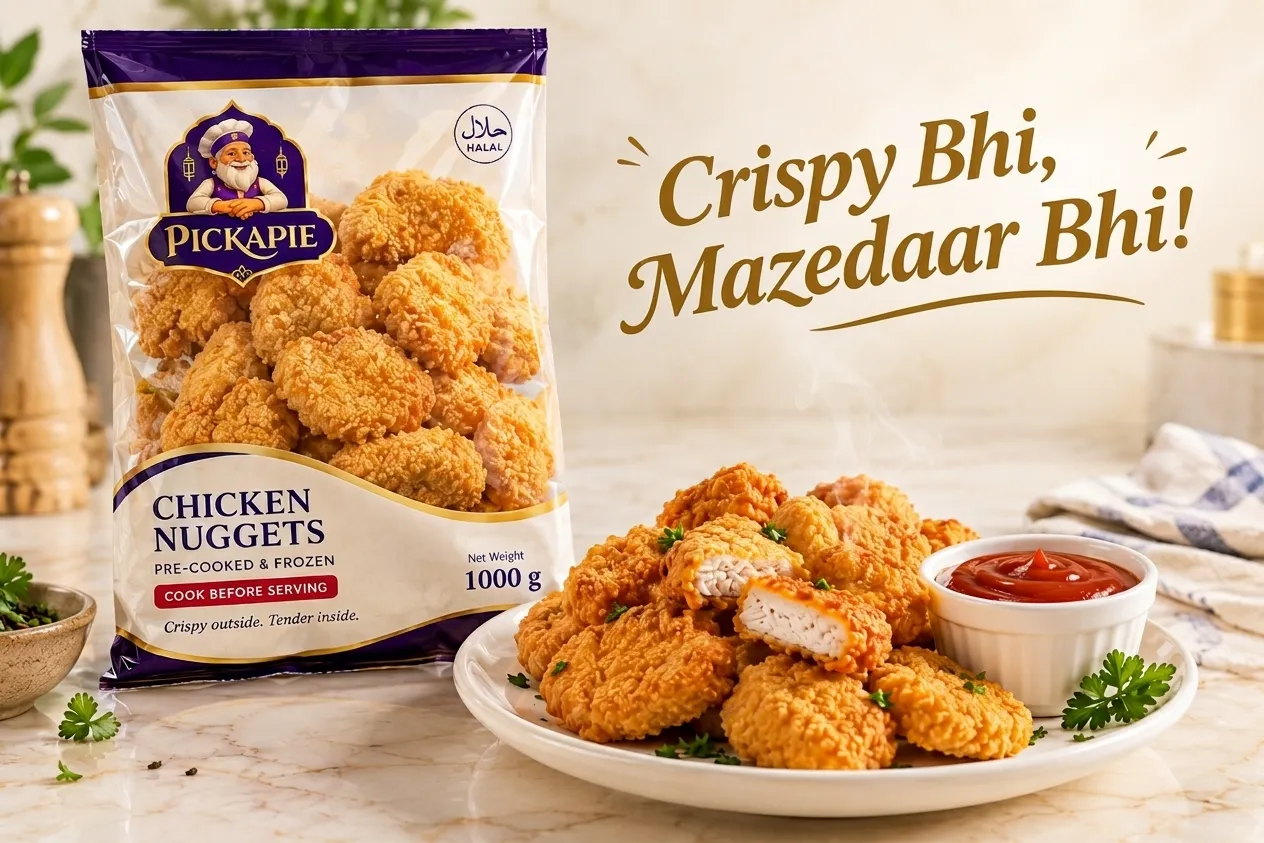 Frozen Chicken Nuggets — 1000gms