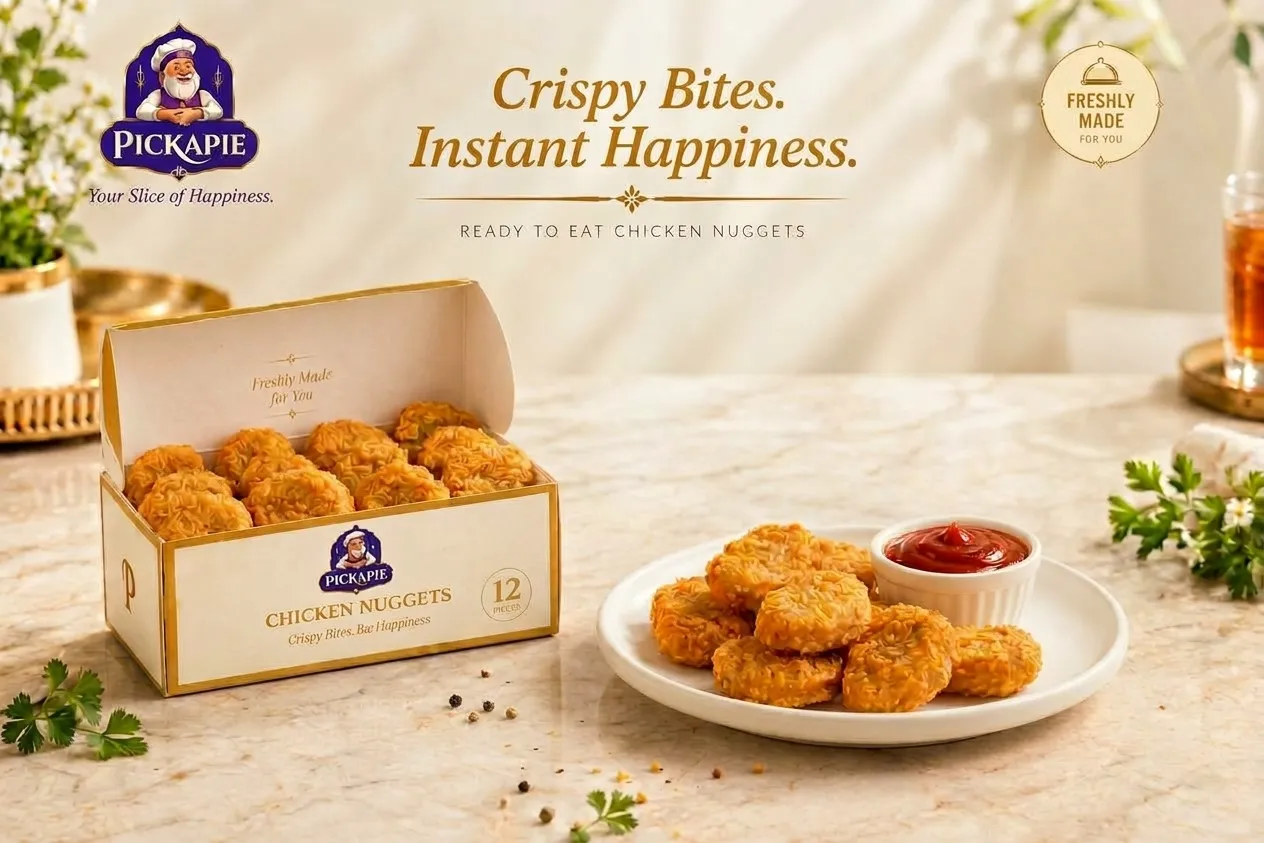 Ready to Eat Chicken Nuggets — 12 Pieces